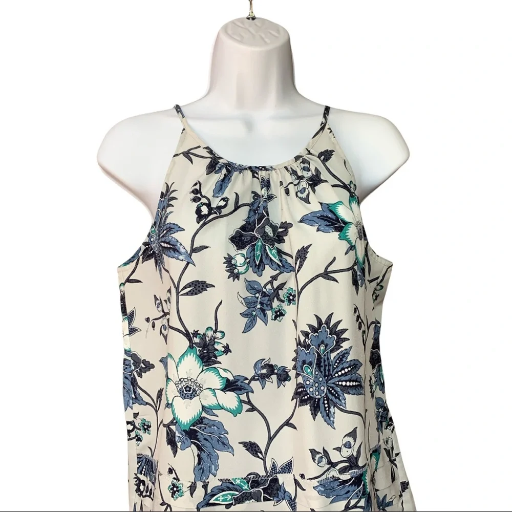 SzXS Loft Floral Print Sleeveless Top - Picture 4 of 7